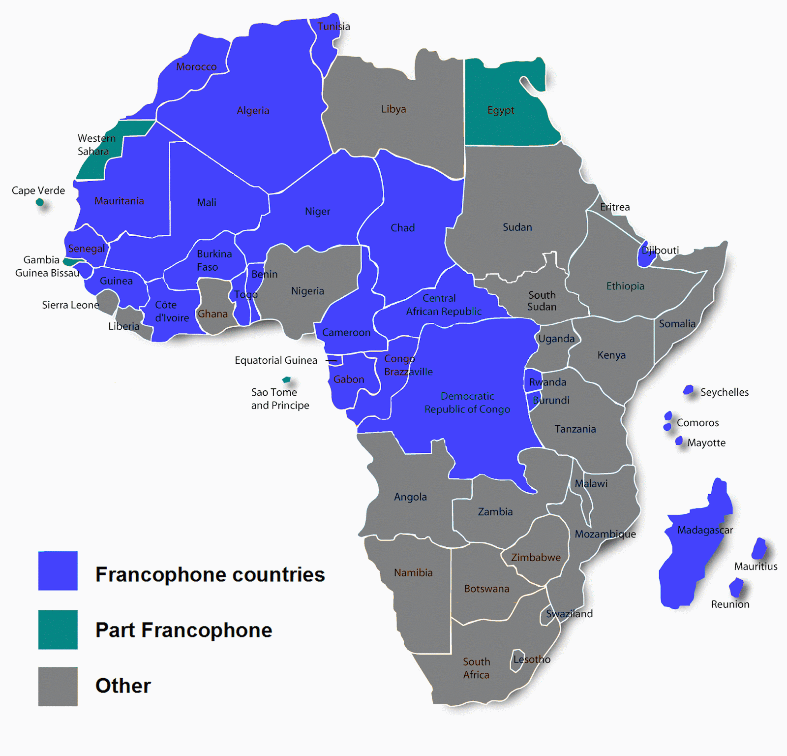 African French countries